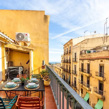 Apartment Grooovy Duplex Amb Terrassa Tarragona