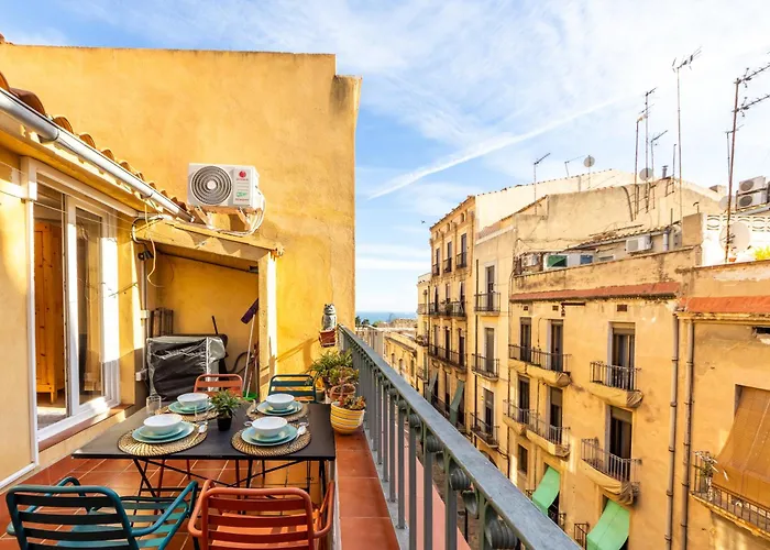 Διαμέρισμα Grooovy Duplex Amb Terrassa Ταραγόνα